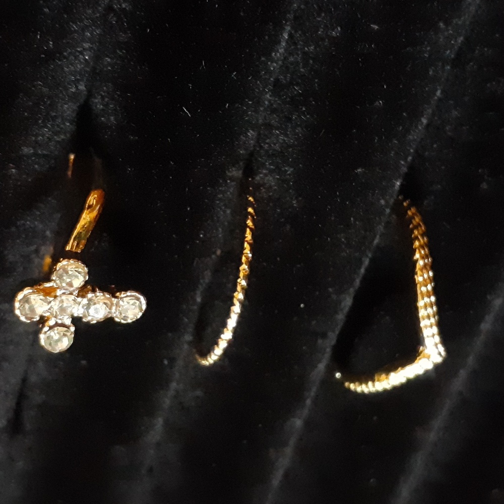 3 Piece Cross Stacking Ring Set - Picture 2 of 6